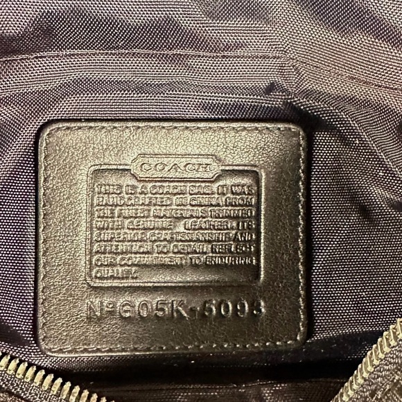 COACH Vintage Signature Jacquard Monogram Canvas Belt Bag / Waist Pack - Picture 13 of 15